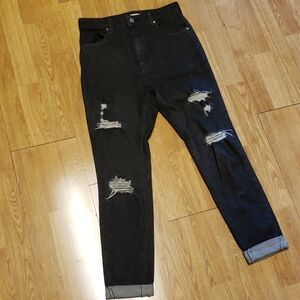 NWT Snidel distressed high rise jeans sz 1